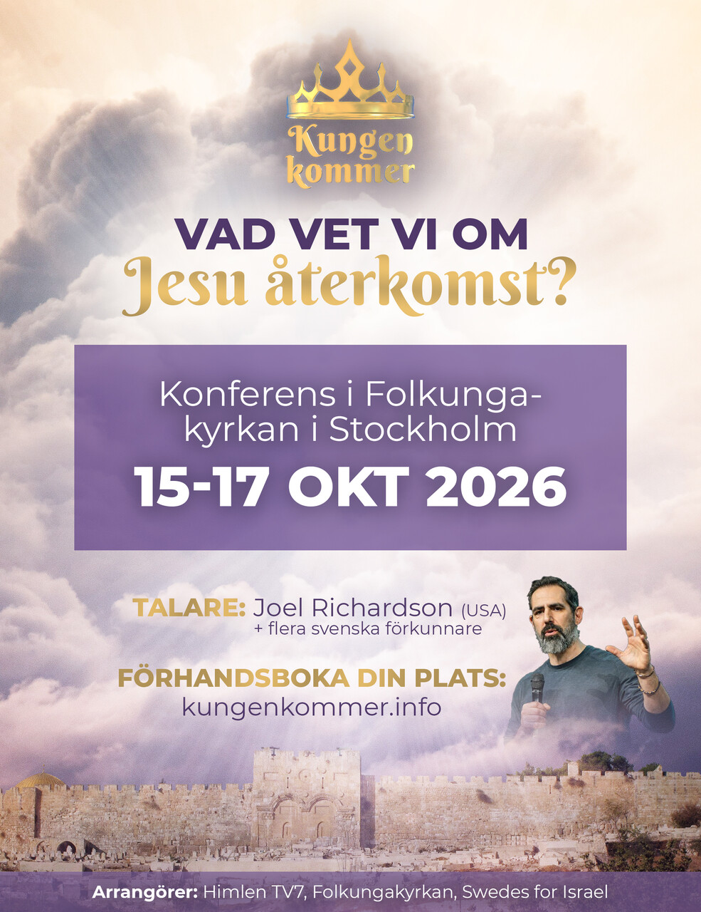 Konferensposter för Nu närmar sig konferensen vi alla väntat på